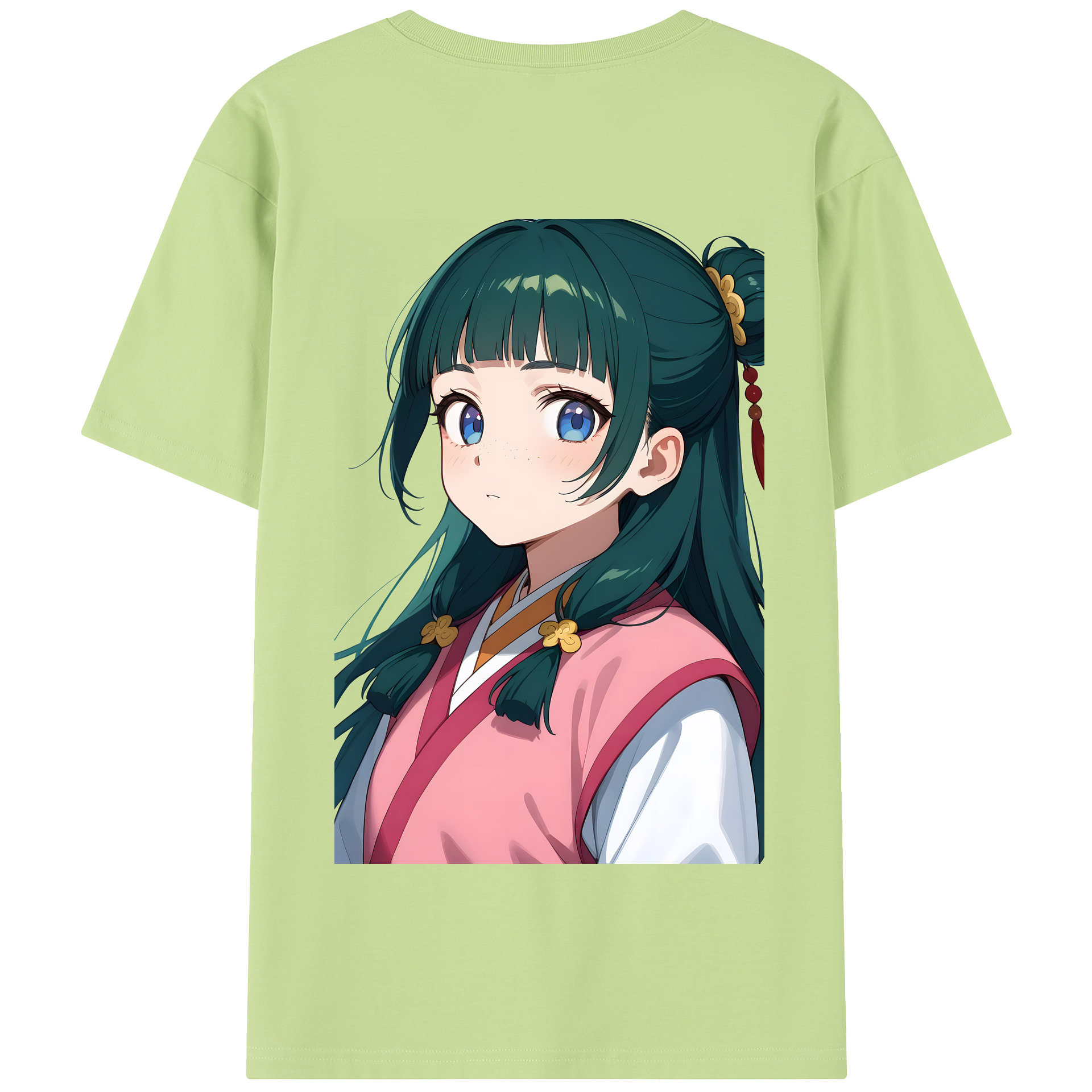 （画像用） 薬屋のひとりごと The Apothecary Diaries 綿100％半袖Tシャツ（背面プリント）